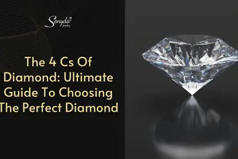 Ein glitzernder Diamant, der die 4 Cs erklärt. Erfahren Sie, wie viel ist ein diamant wert und wie Sie den perfekten wählen.