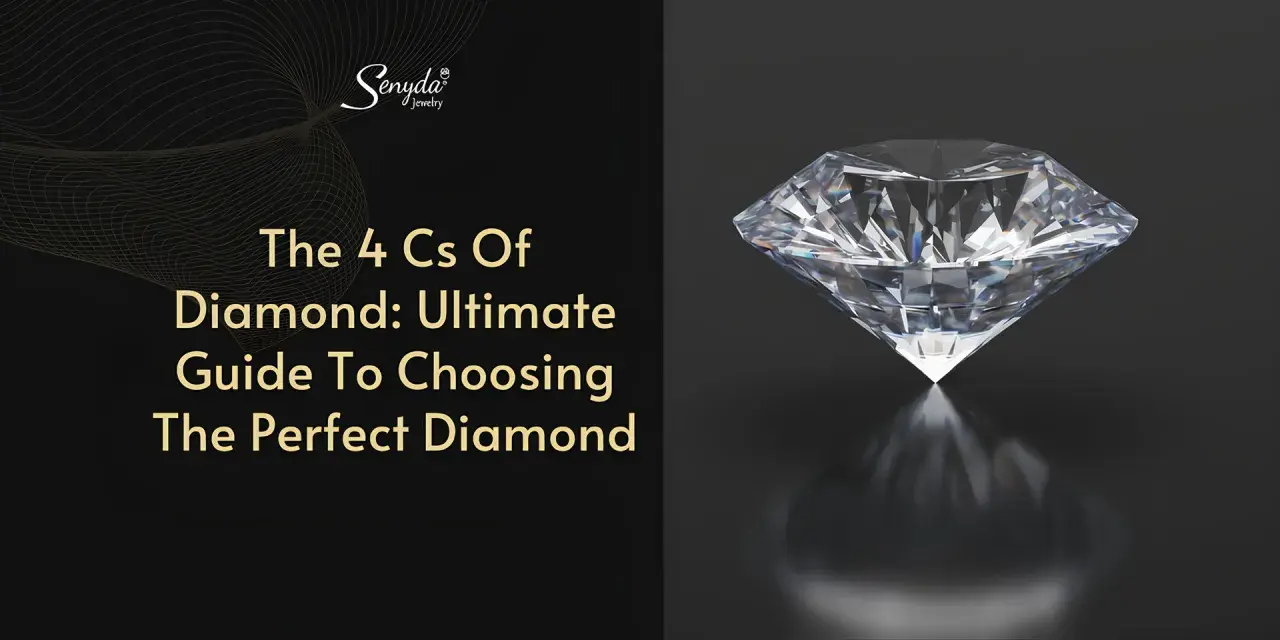 Ein glitzernder Diamant, der die 4 Cs erklärt. Erfahren Sie, wie viel ist ein diamant wert und wie Sie den perfekten wählen.
